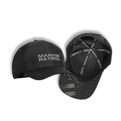 [MARINE PATROL] LEOTEX® Cap [BLK/GRY]-13 Fifty Apparel