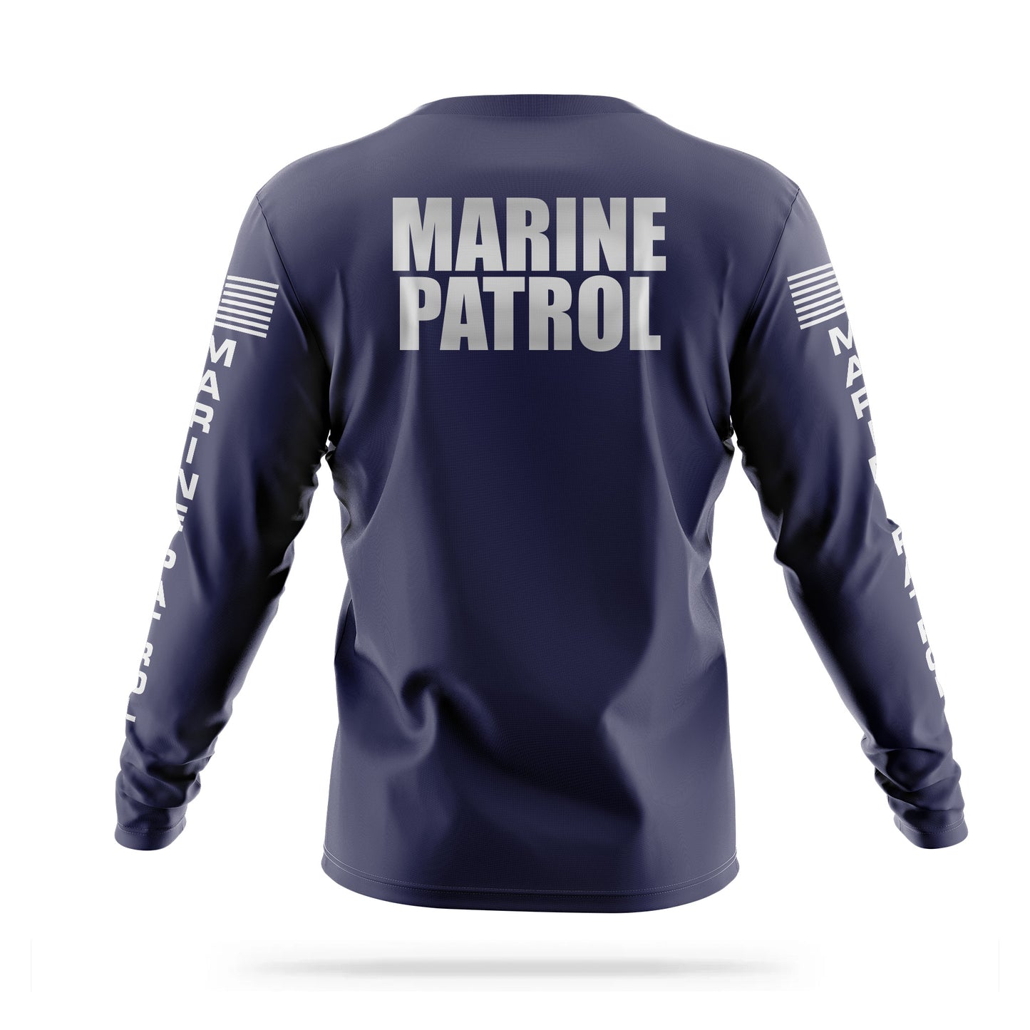 [MARINE PATROL] Men's Utility Long Sleeve [NVY/GRY]-13 Fifty Apparel
