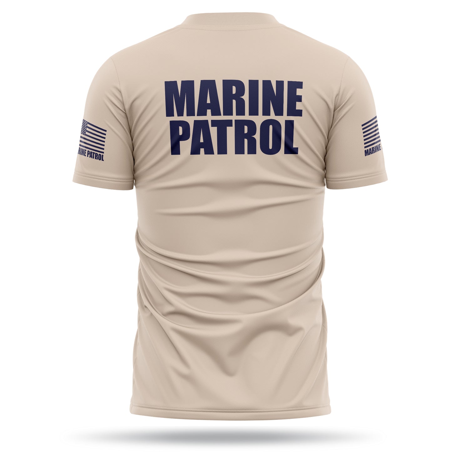 [MARINE PATROL] Men's Utility Shirt [SND/NVY]-13 Fifty Apparel