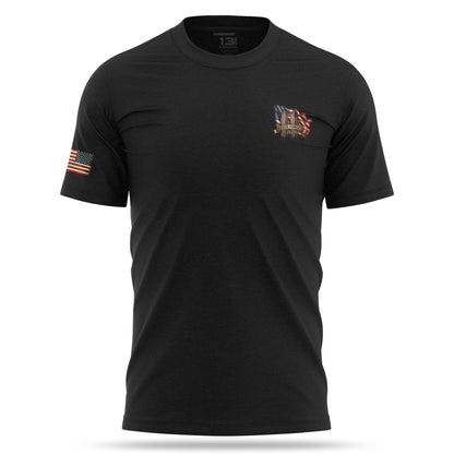 [911-Anniversary] Cotton Blend Shirt [BLACK]