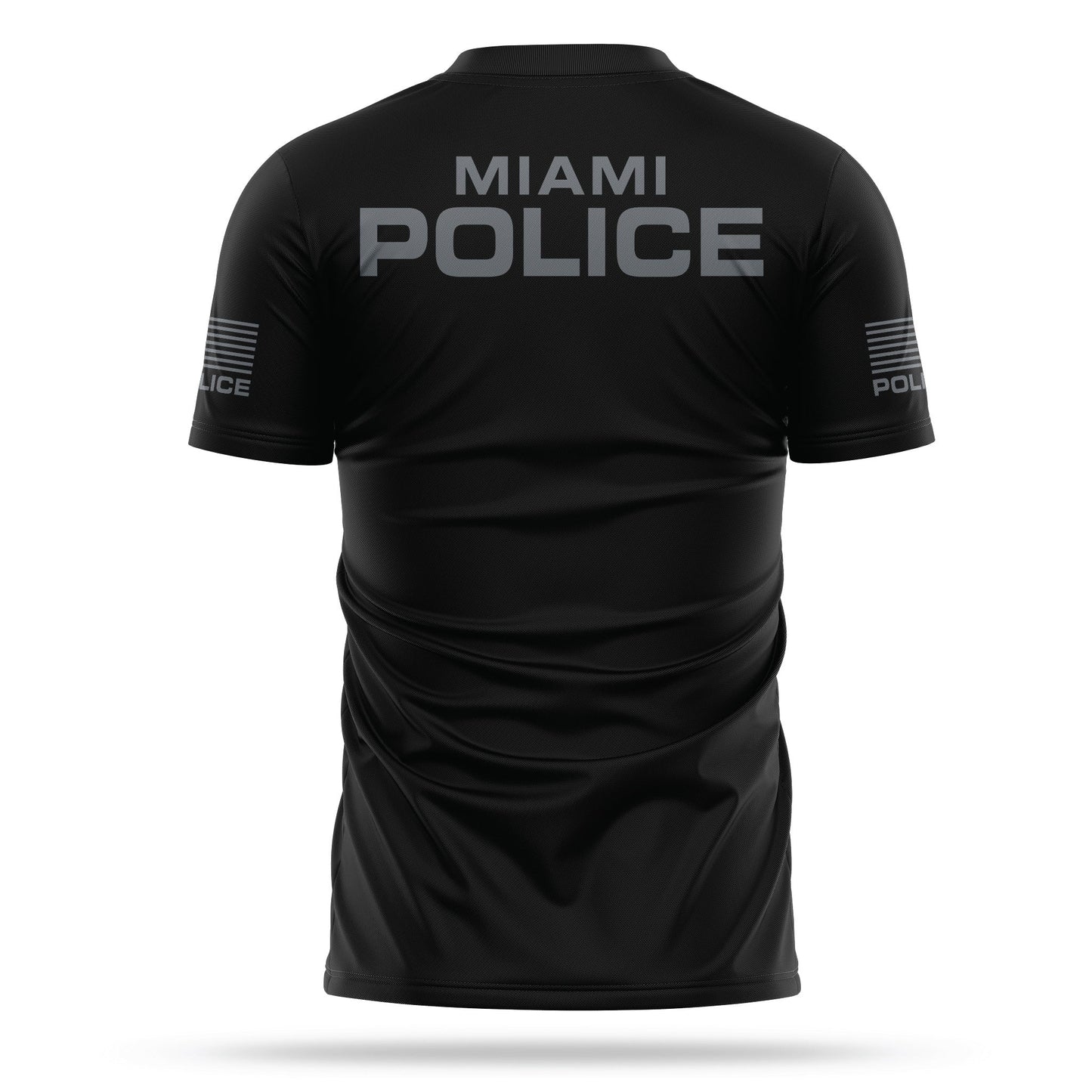 [MIAMI PD] Patrol Utility Shirt [BLK/GRY]-13 Fifty Apparel