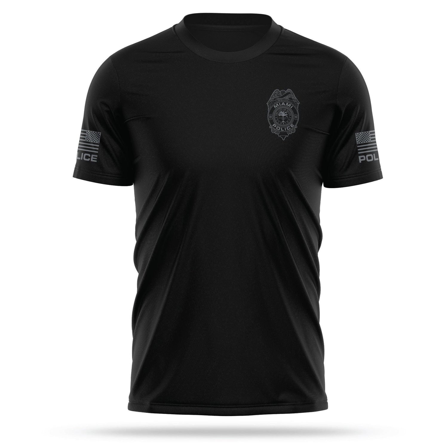 [MIAMI PD] Patrol Utility Shirt [BLK/GRY]-13 Fifty Apparel