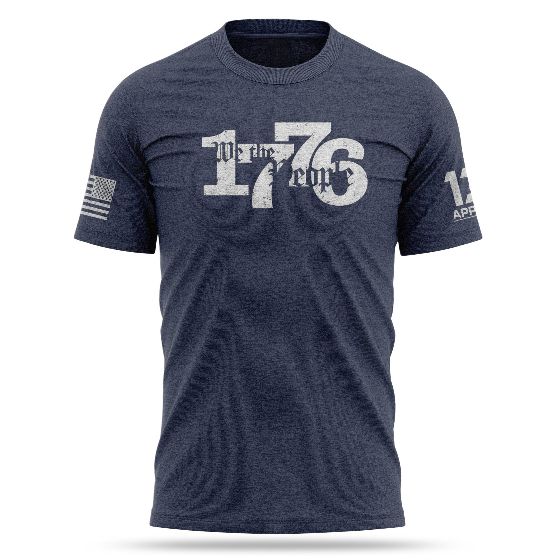  Men's Crew Tee [NVY]-13 Fifty Apparel