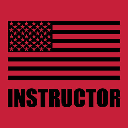 [NORTH BRUNSWICK] Instructor Utility Shirt [RED/BLK]-13 Fifty Apparel