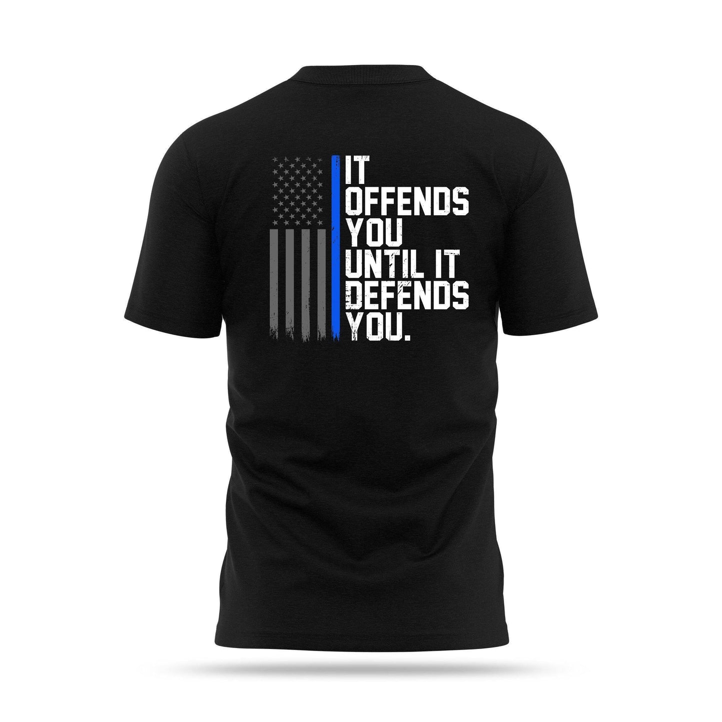 [OFFENDED] Cotton Blend Shirt [BLK/WHT]-13 Fifty Apparel