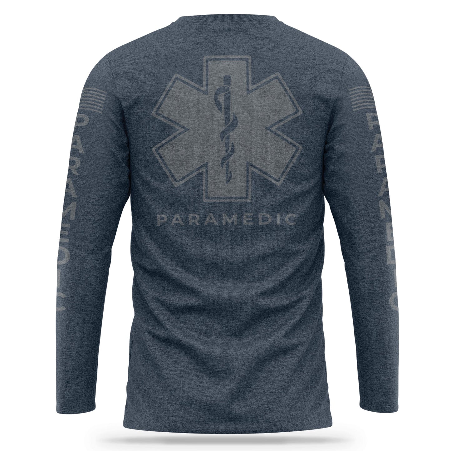 [PARAMEDIC] Cotton Blend Long Sleeve [NVY/GRY]-13 Fifty Apparel