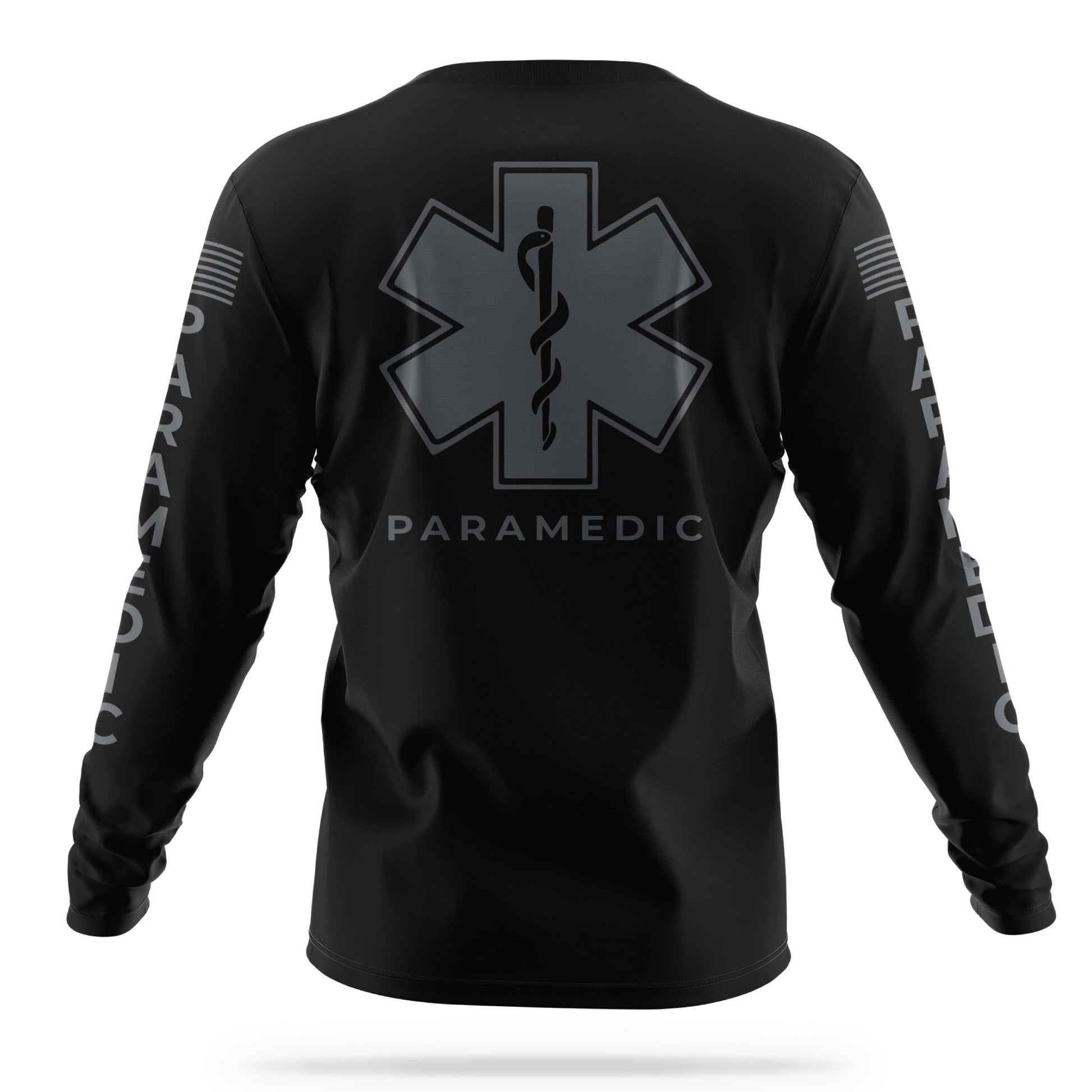 [PARAMEDIC] Men's Utility Long Sleeve [BLK/GRY]-13 Fifty Apparel