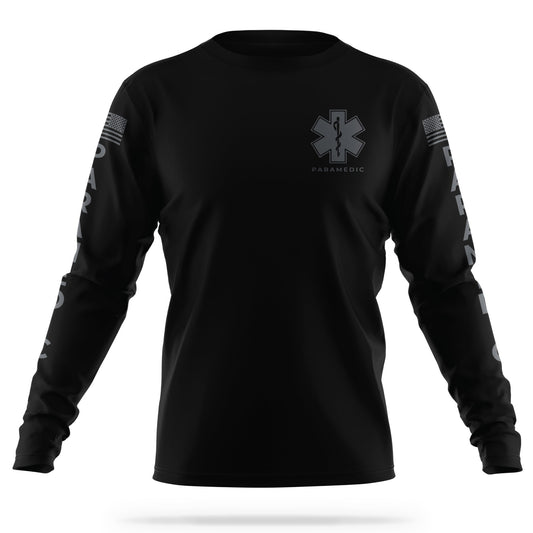 [PARAMEDIC] Men's Utility Long Sleeve [BLK/GRY]-13 Fifty Apparel