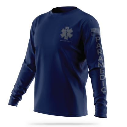 [PARAMEDIC] Men's Utility Long Sleeve [NVY/GRY]-13 Fifty Apparel