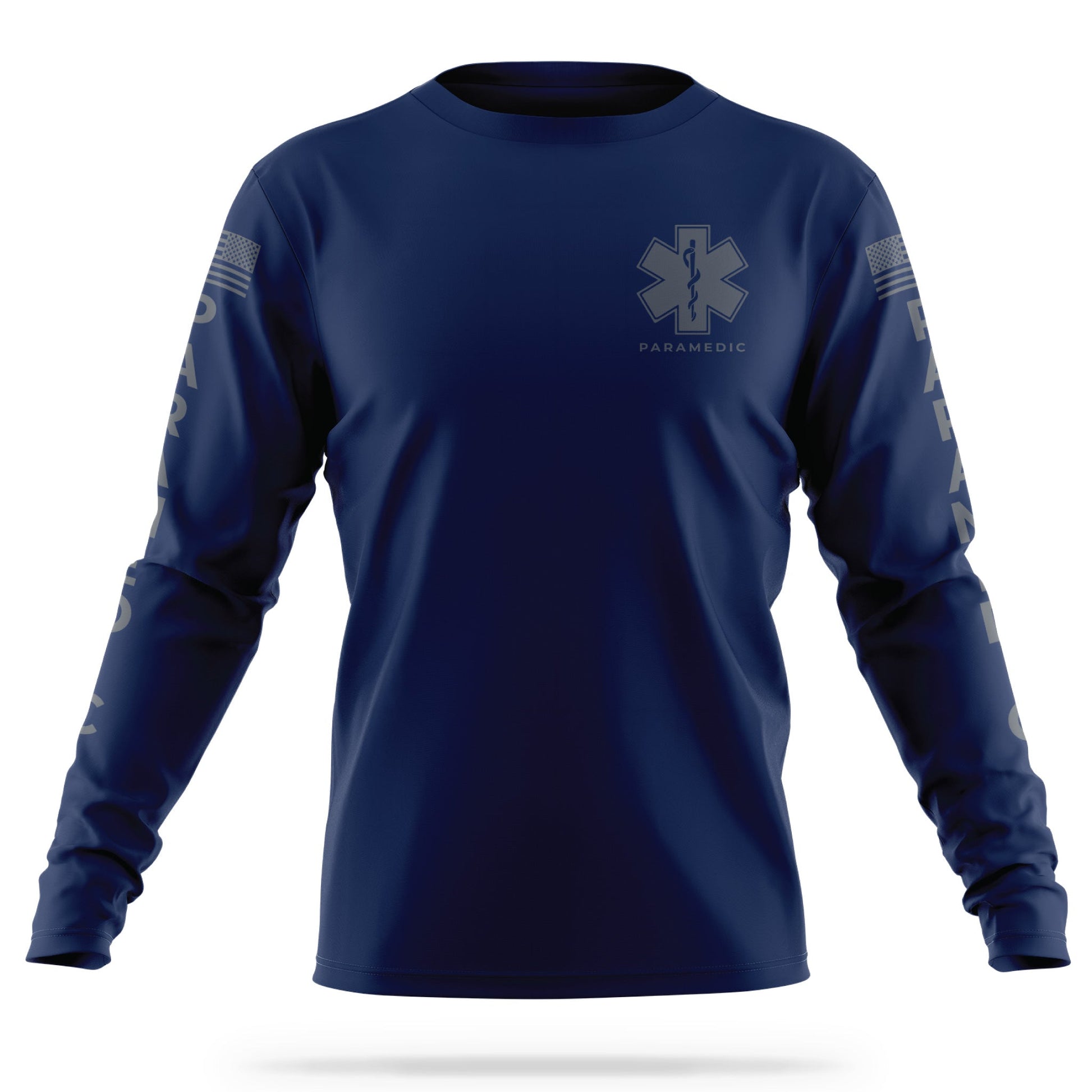 [PARAMEDIC] Men's Utility Long Sleeve [NVY/GRY]-13 Fifty Apparel