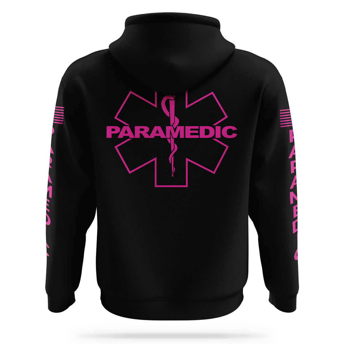 [PARAMEDIC] Performance Hoodie 2.0 [BLK/PNK] 13 Fifty Apparel 