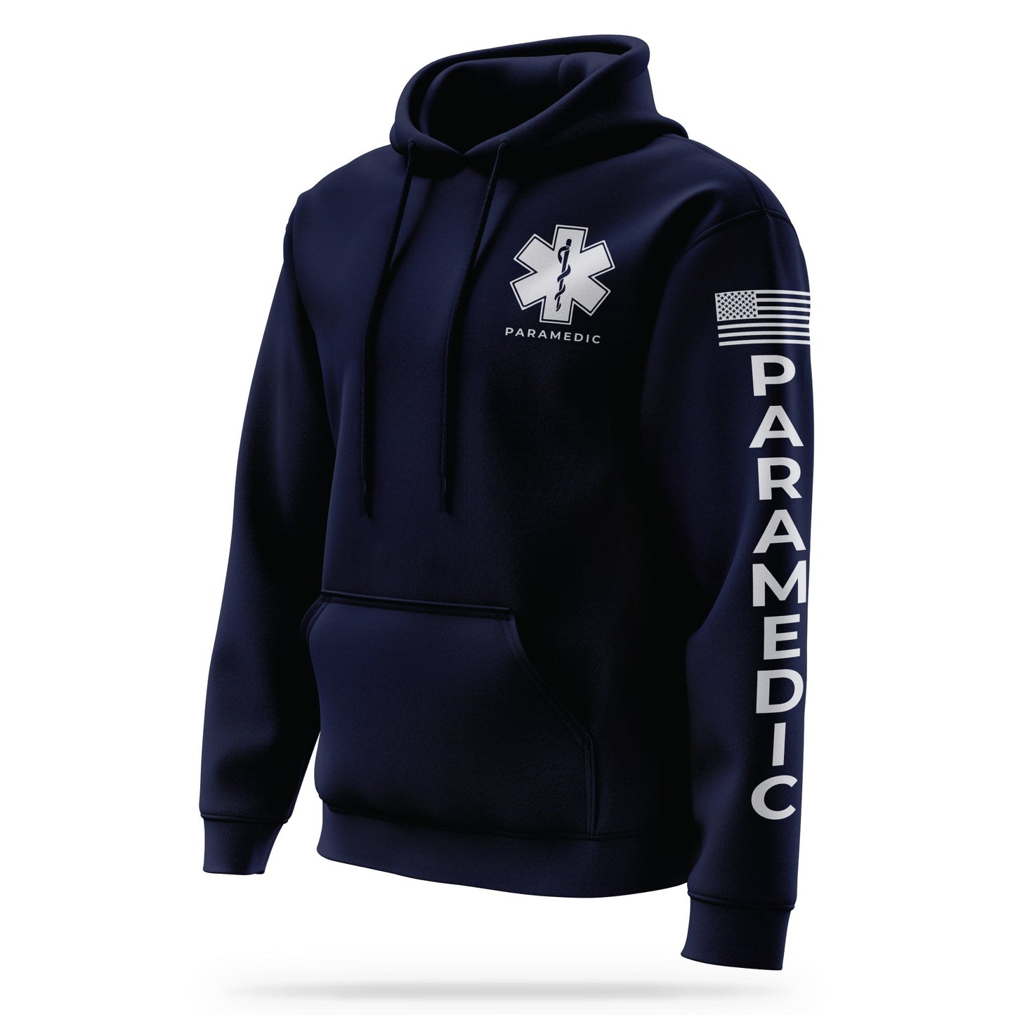 [PARAMEDIC] Performance Hoodie 2.0 [NVY/WHT]-13 Fifty Apparel