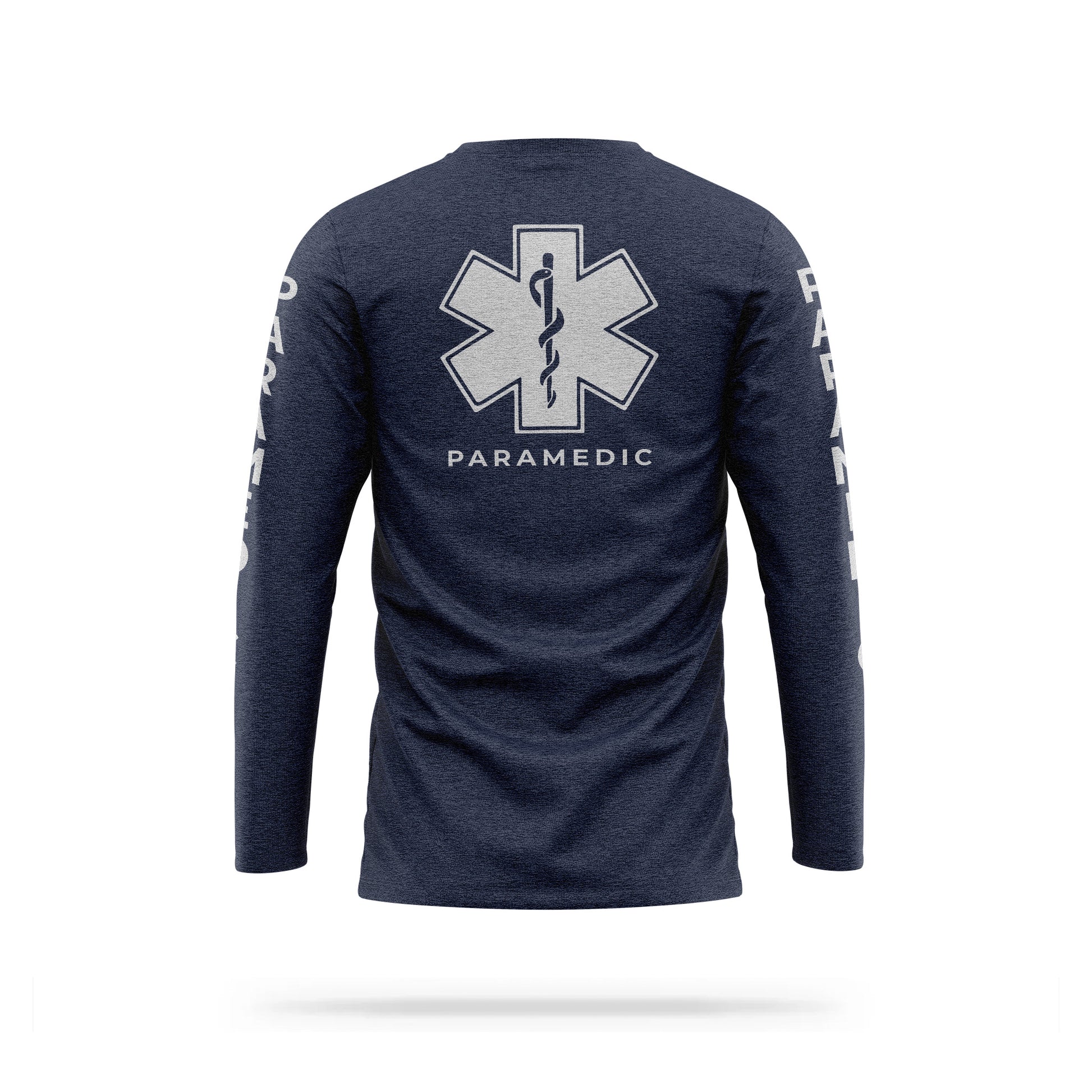 [PARAMEDIC] Reflective Cotton Blend Long Sleeve [NVY/REF]-13 Fifty Apparel