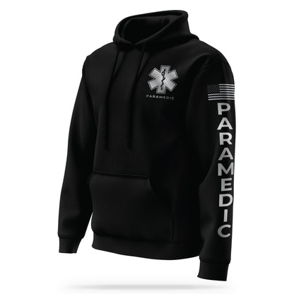 [PARAMEDIC] Reflective Performance Hoodie 2.0 [BLK/REF]-13 Fifty Apparel