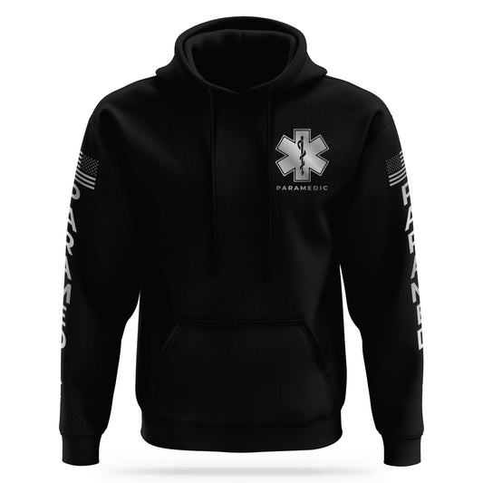 [PARAMEDIC] Reflective Performance Hoodie 2.0 [BLK/REF]-13 Fifty Apparel