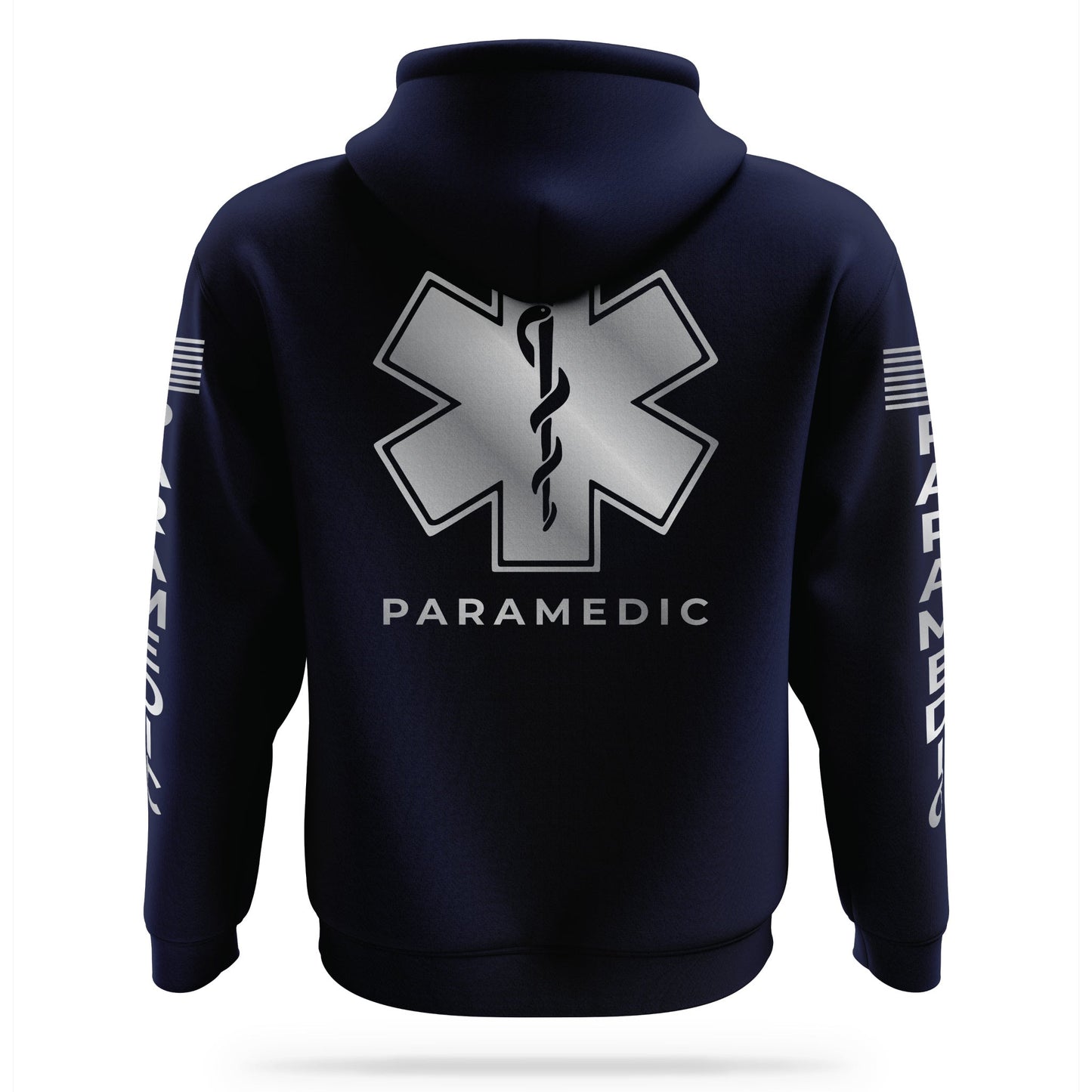 [PARAMEDIC] Reflective Performance Hoodie 2.0 [NVY/REF]-13 Fifty Apparel