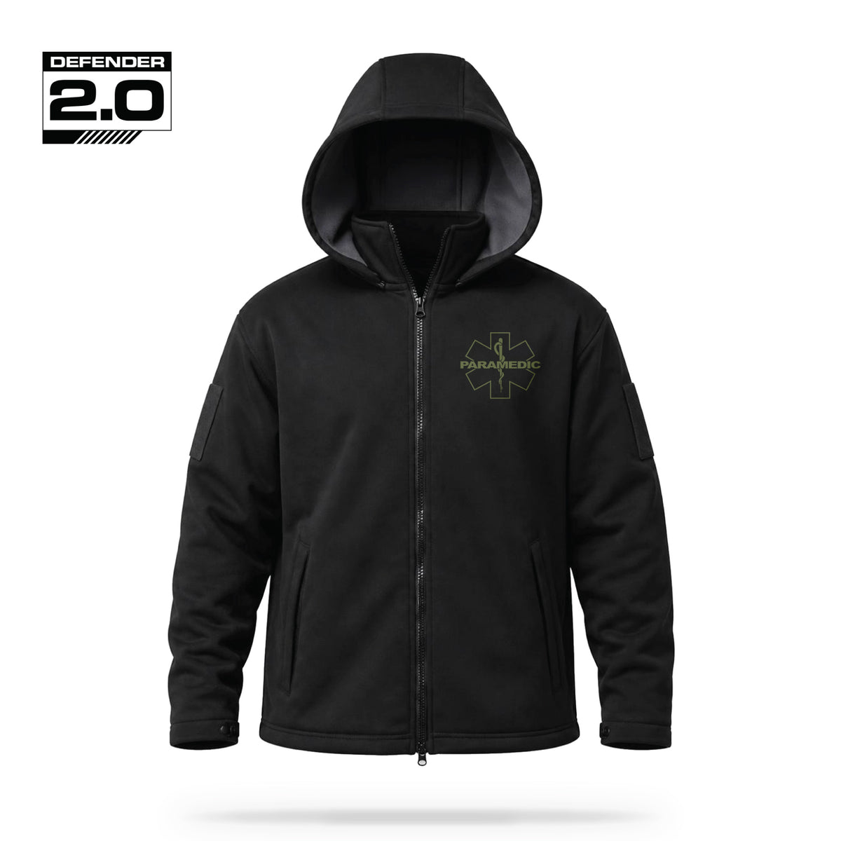[PARAMEDIC] Tactical Defender Jacket [BLK/GRN]