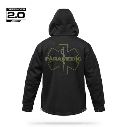 [PARAMEDIC] Tactical Defender Jacket [BLK/GRN]