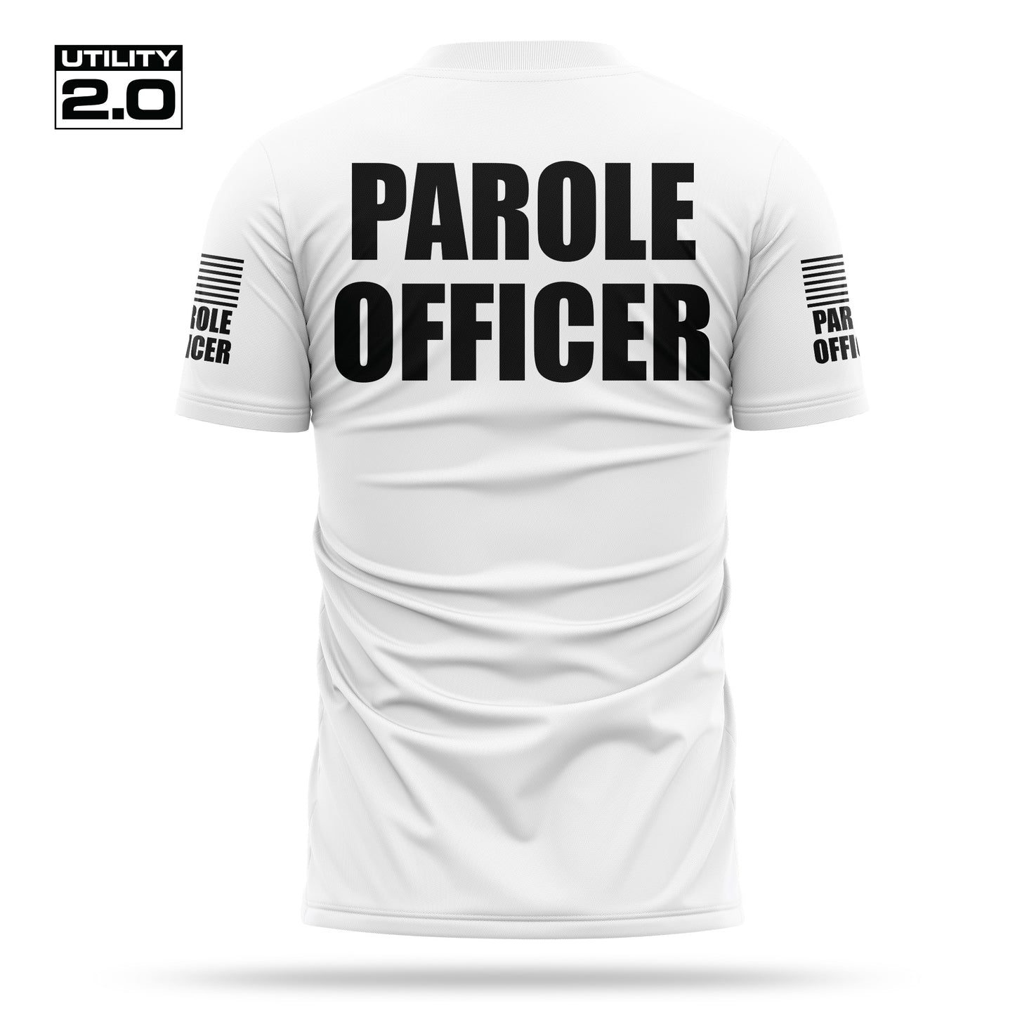 [PAROLE] Men's Utility 2.0 Short Sleeve [WHT/BLK]-13 Fifty Apparel