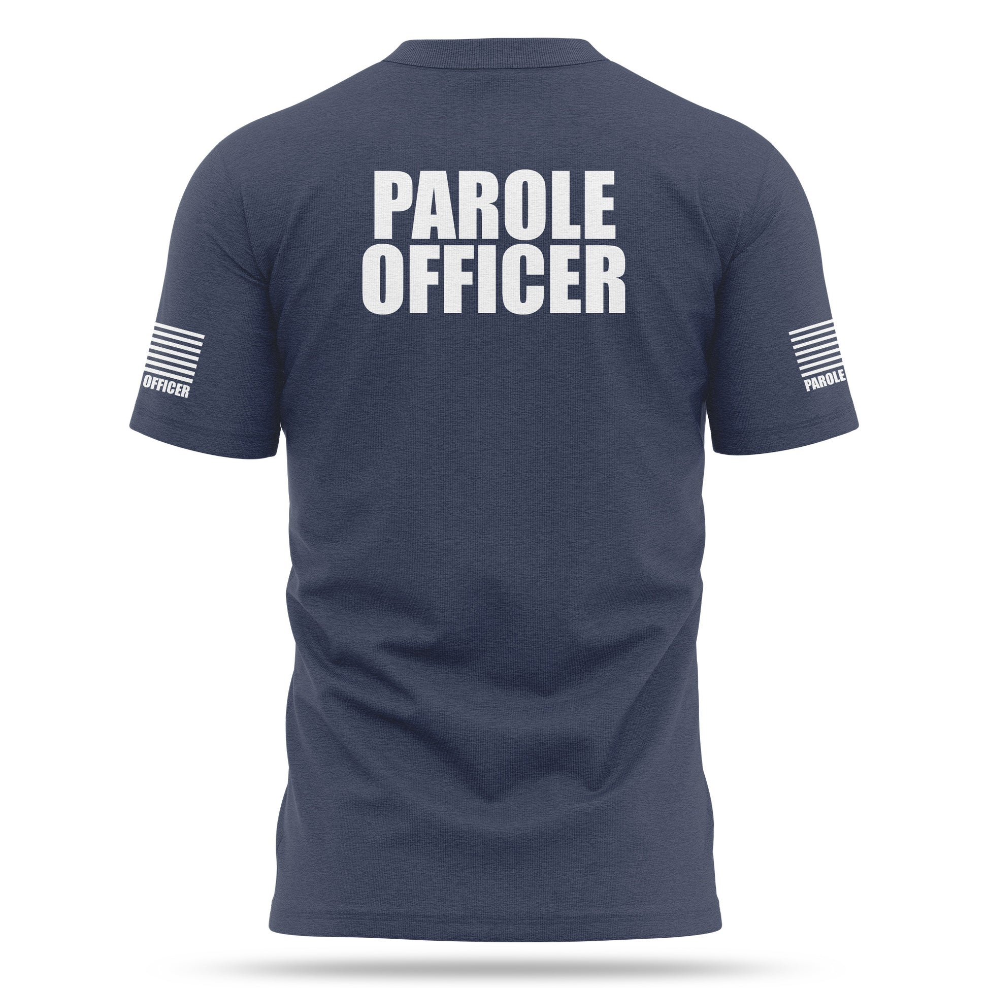 [PAROLE OFFICER] Cotton Blend Shirt [NVY/WHT]-13 Fifty Apparel