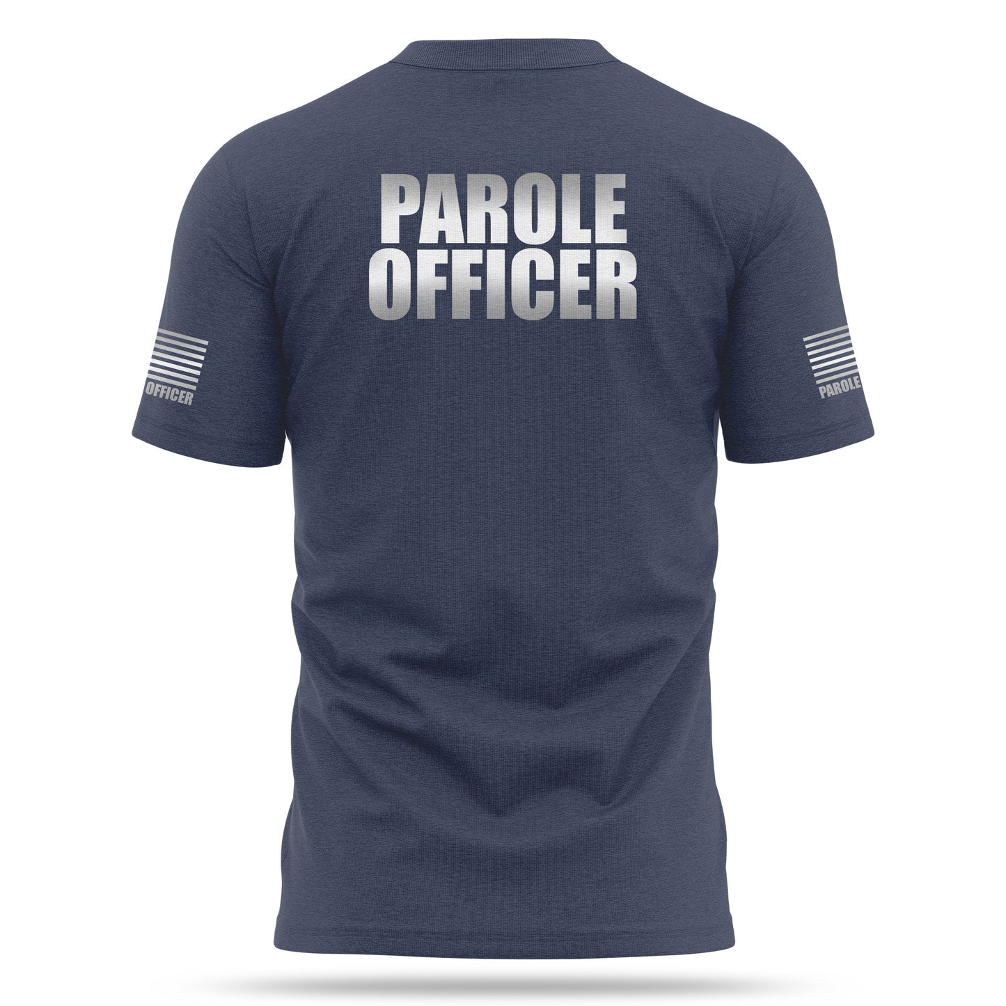 [PAROLE OFFICER] Reflective Cotton Blend Shirt [NVY/REF]-13 Fifty Apparel