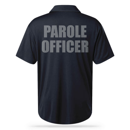 [PAROLE OFFICER] UTILITY POLO [NVY/GRY-13 Fifty Apparel
