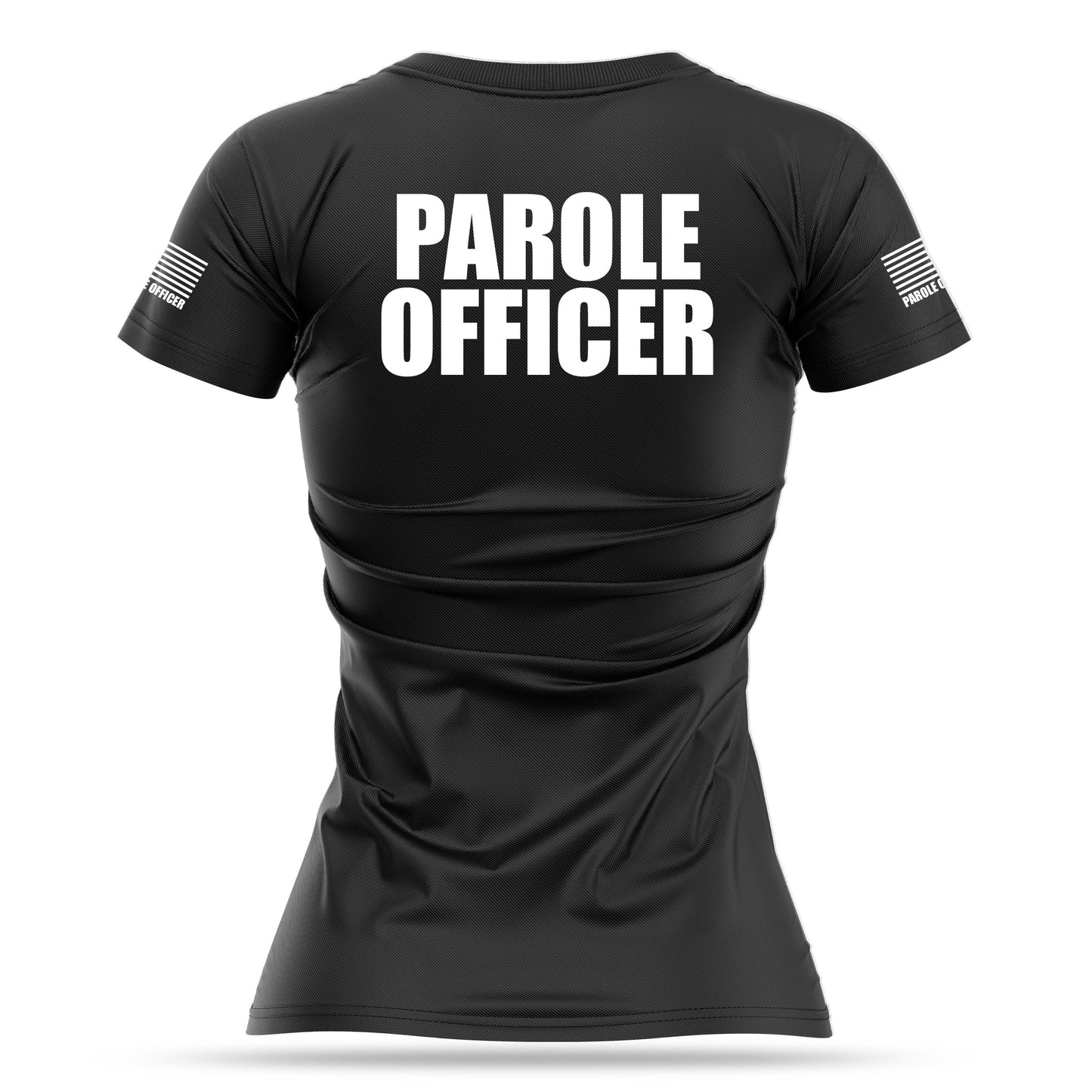[PAROLE OFFICER] Women's Utility Shirt [BLK/WHT]-13 Fifty Apparel