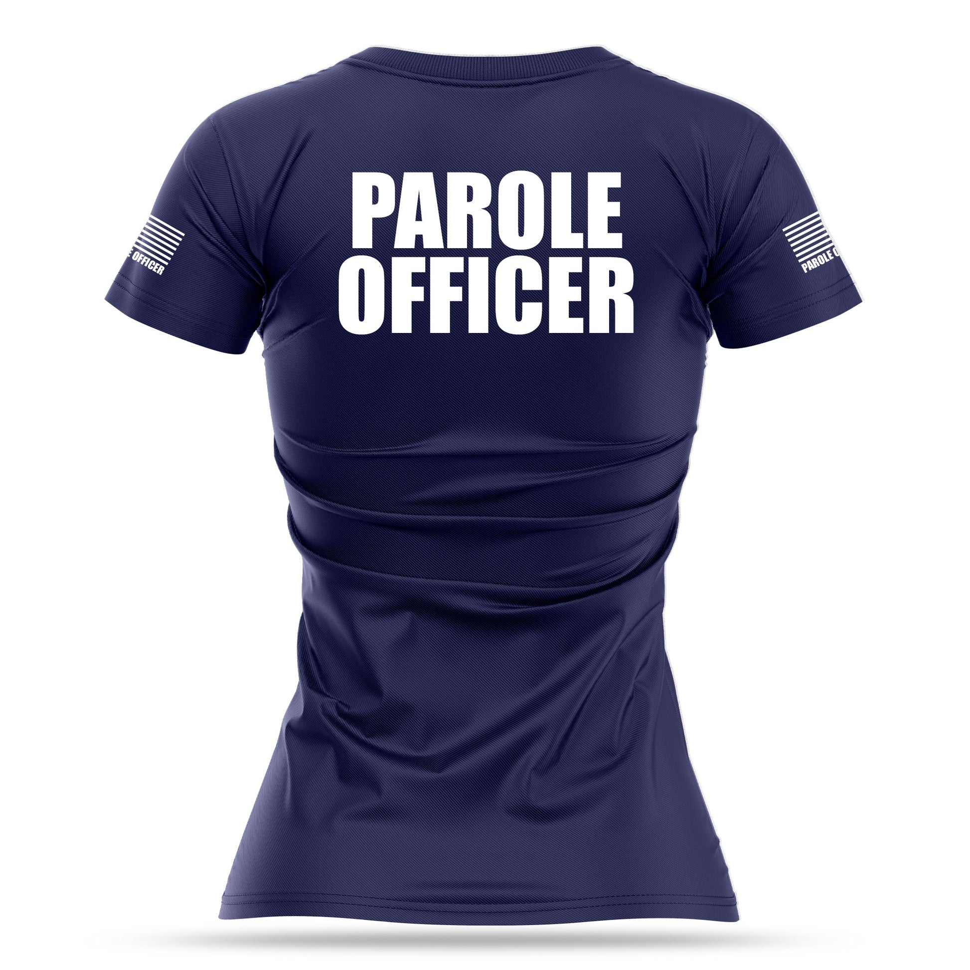 [PAROLE OFFICER] Women's Utility Shirt [NVY/WHT]-13 Fifty Apparel