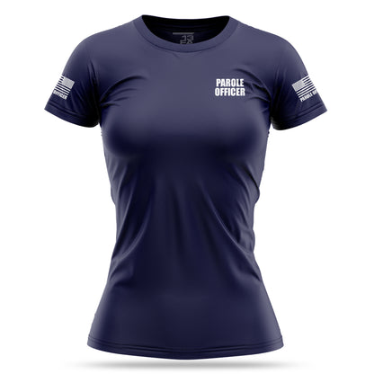 [PAROLE OFFICER] Women's Utility Shirt [NVY/WHT]-13 Fifty Apparel