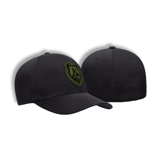 [PBSO K9 MORALE] Flexfit Delta® Cap [BLK]-13 Fifty Apparel