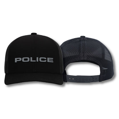 [POLICE] Adjustable Mesh Back Cap 13 Fifty Apparel 