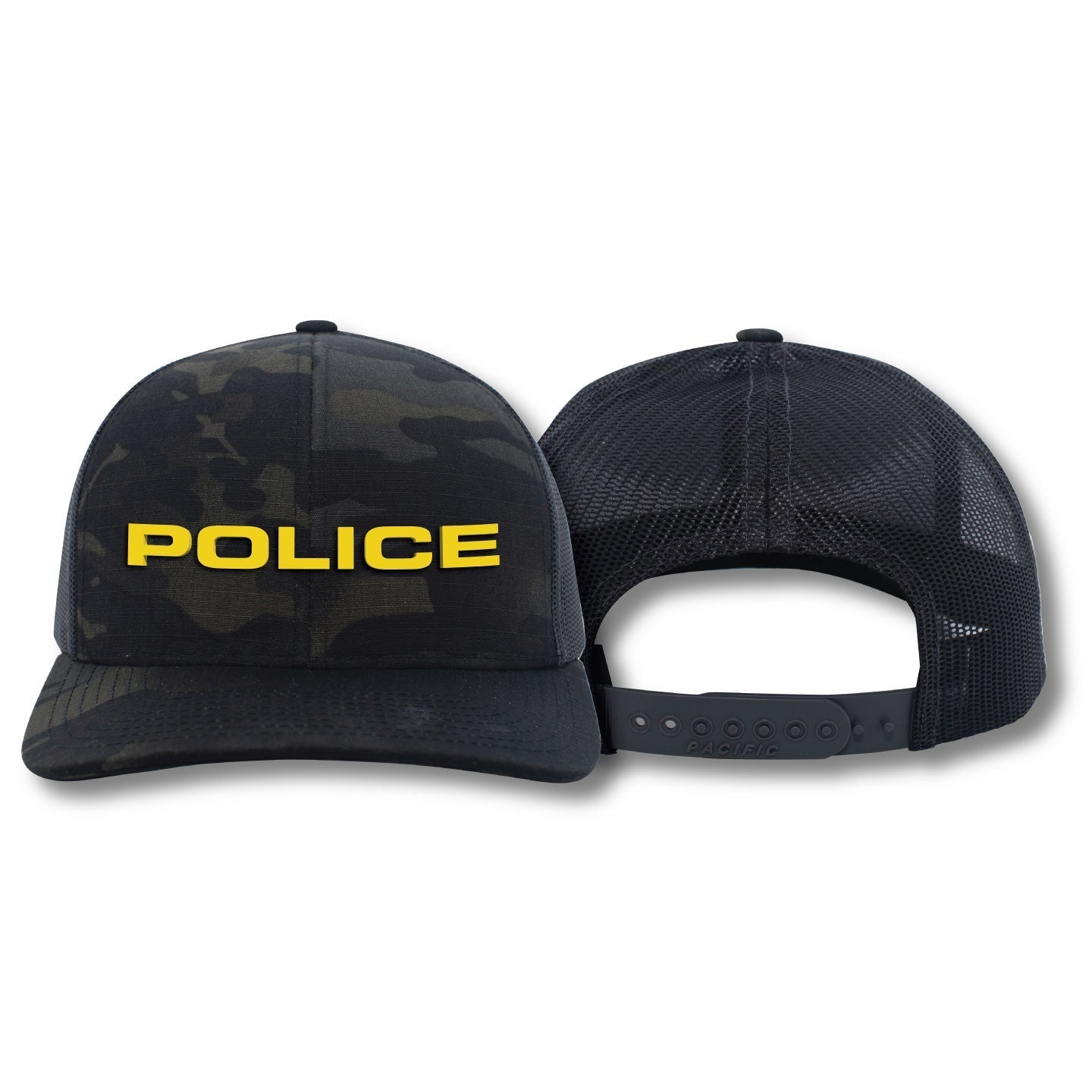 [POLICE] Adjustable Mesh Back Cap 13 Fifty Apparel 