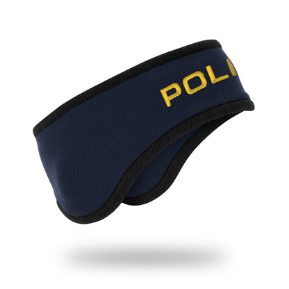 [POLICE] Cold-Weather Headband [NVY/GLD]-13 Fifty Apparel