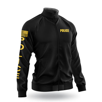 [POLICE] Defender Jacket [BLK/GLD]-13 Fifty Apparel