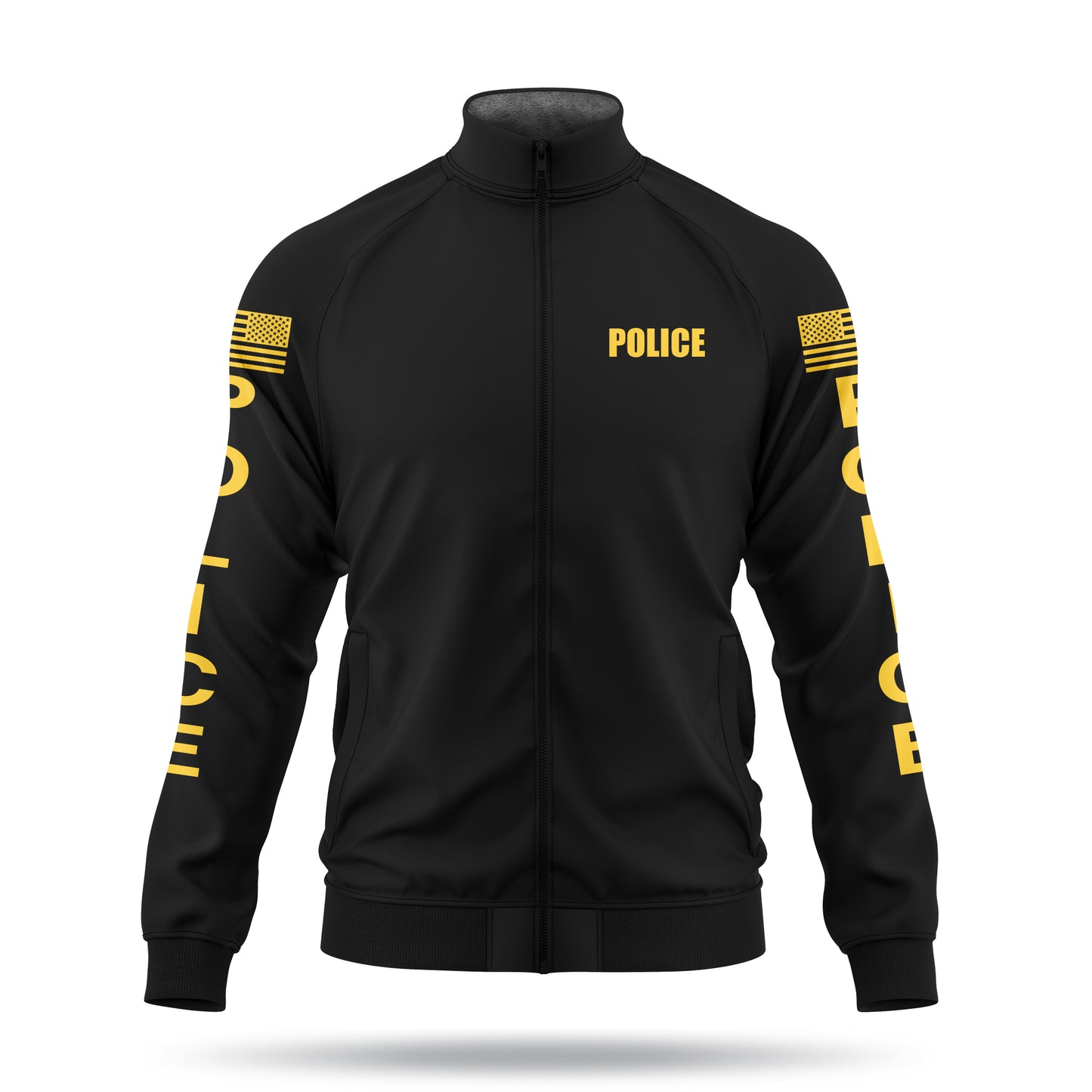 [POLICE] Defender Jacket [BLK/GLD]-13 Fifty Apparel