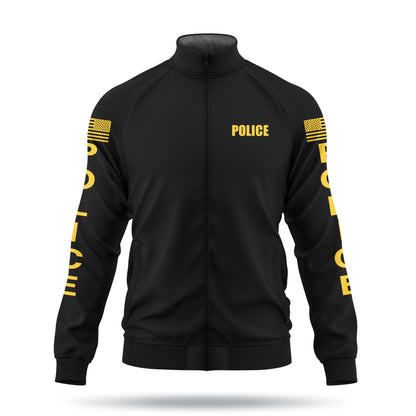 [POLICE] Defender Jacket [BLK/GLD]-13 Fifty Apparel