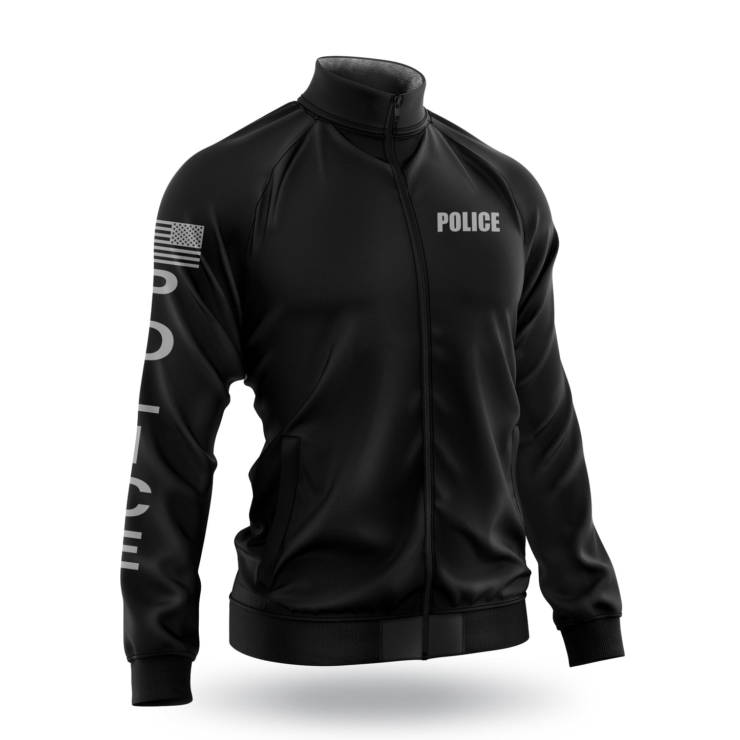 [POLICE] Defender Jacket [BLK/GRY]-13 Fifty Apparel