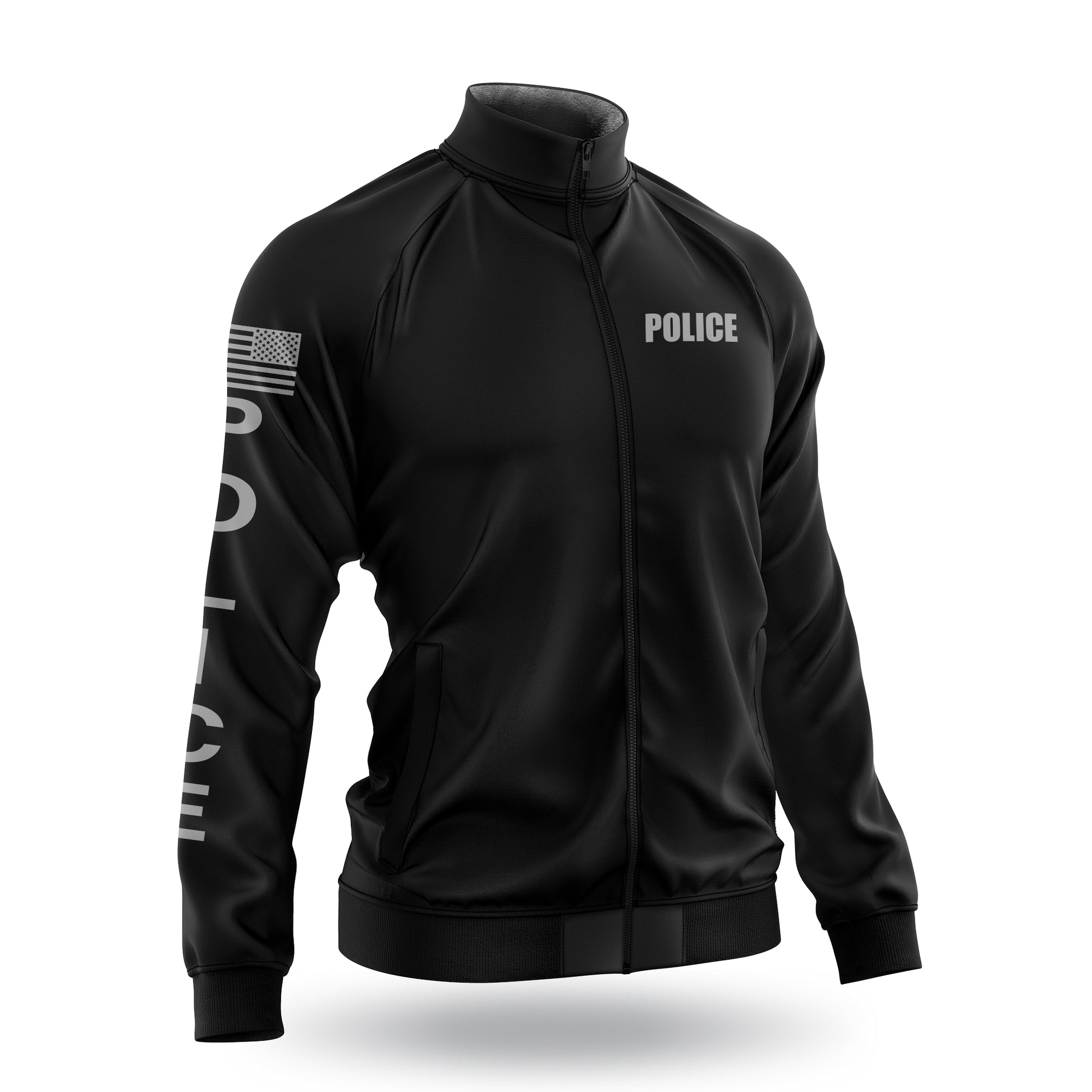 [POLICE] Defender Jacket [BLK/GRY]-13 Fifty Apparel