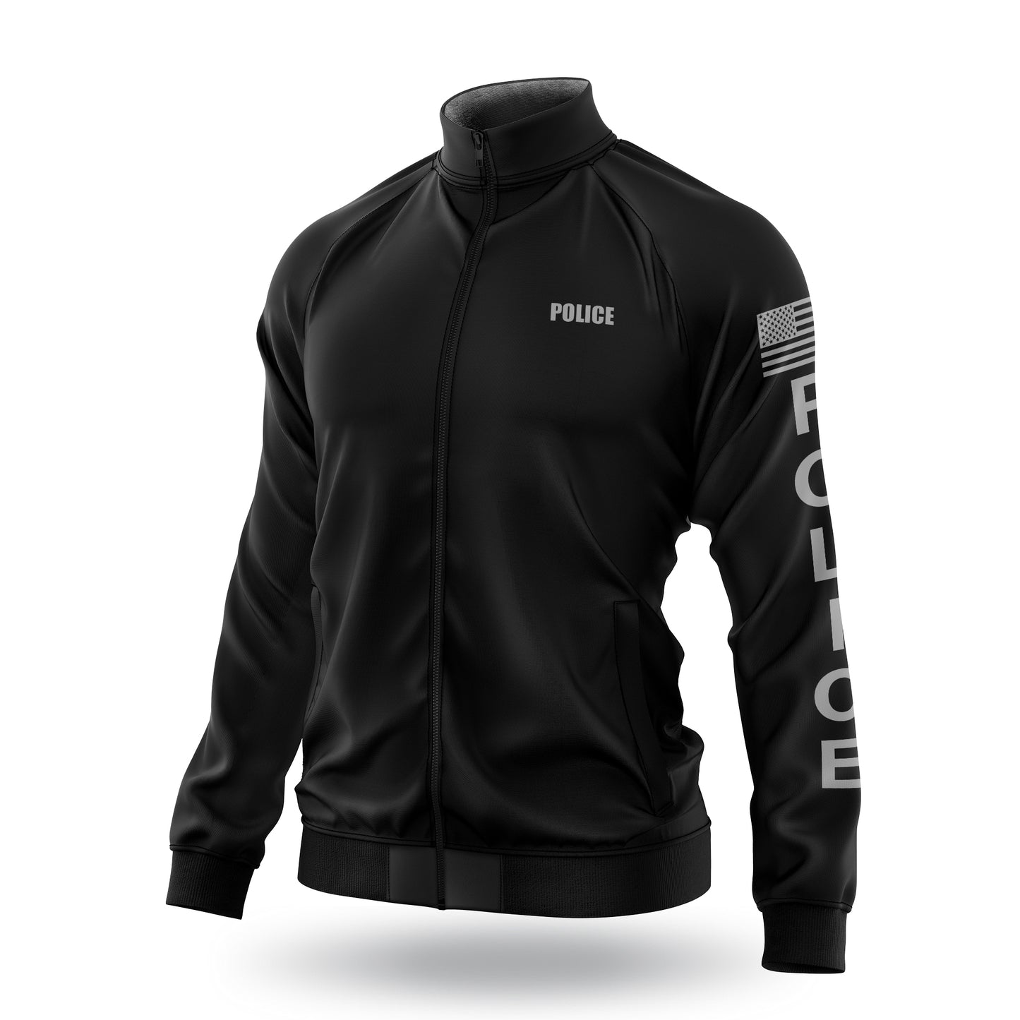 [POLICE] Defender Jacket [BLK/GRY]-13 Fifty Apparel