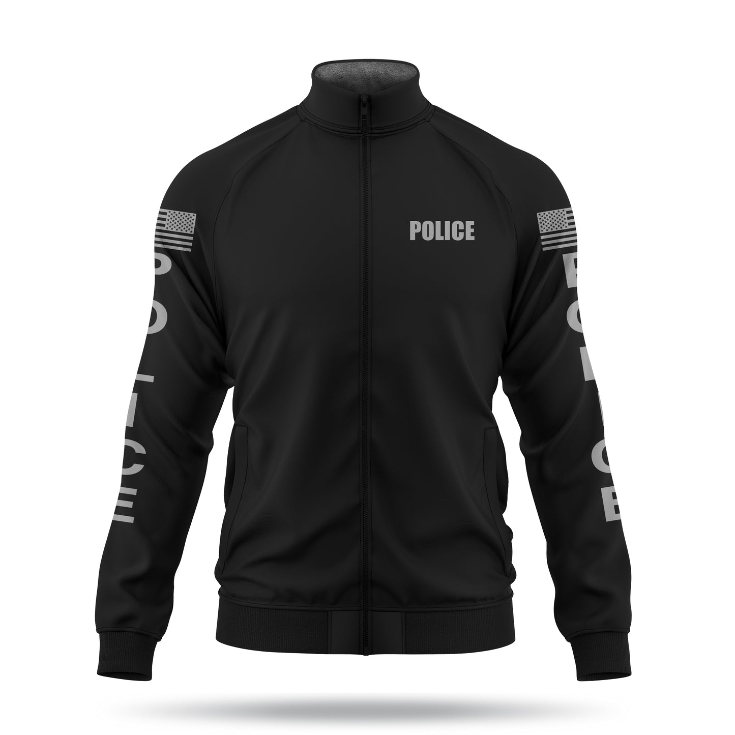 [POLICE] Defender Jacket [BLK/GRY]-13 Fifty Apparel