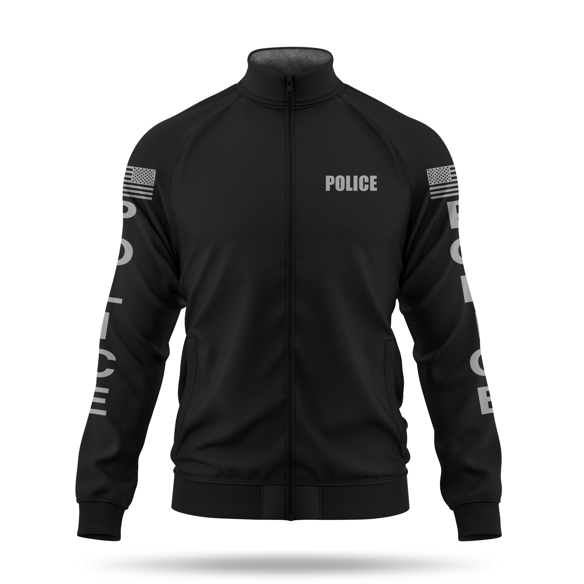 [POLICE] Defender Jacket [BLK/GRY]-13 Fifty Apparel