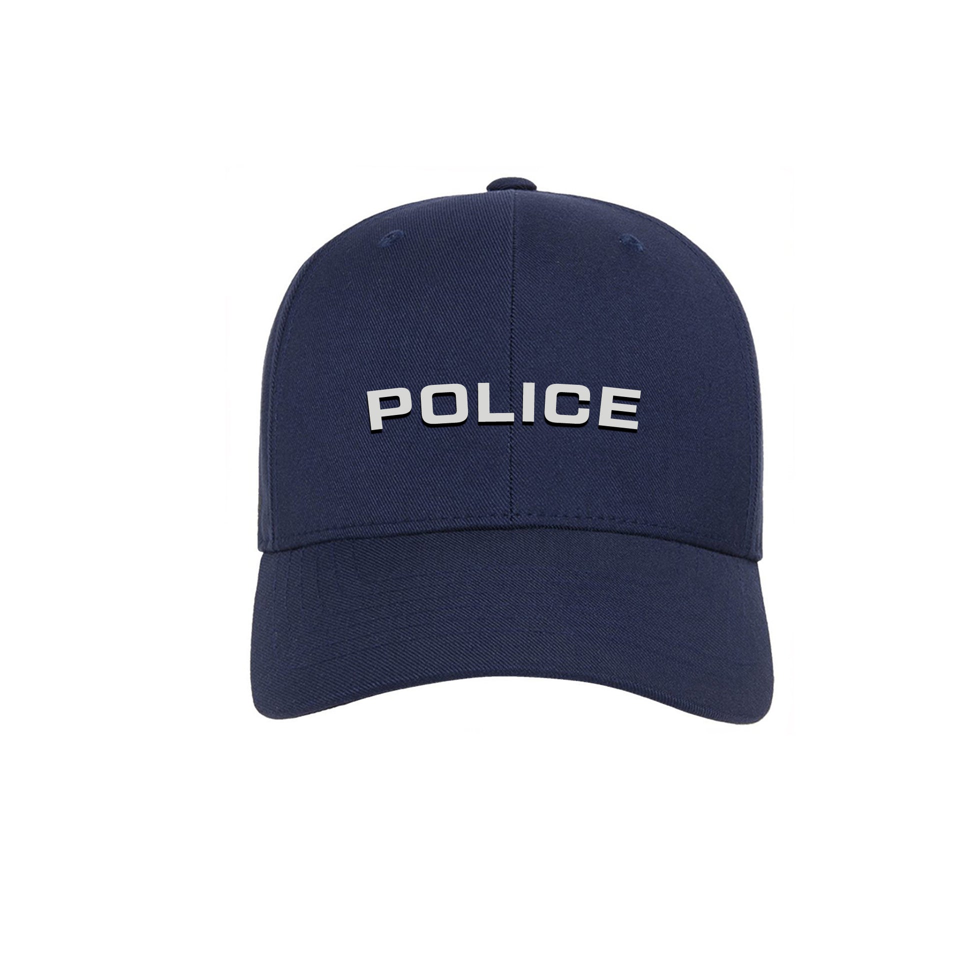 [POLICE] Flexfit® Adjustable Cap [NVY/GRY]-13 Fifty Apparel