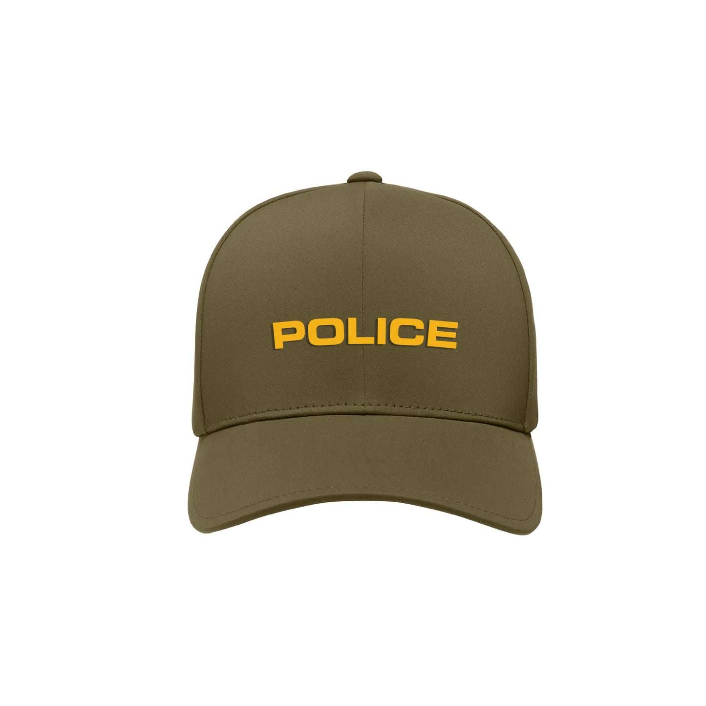 [POLICE] Flexfit Delta® Cap [GRN/GLD]-13 Fifty Apparel