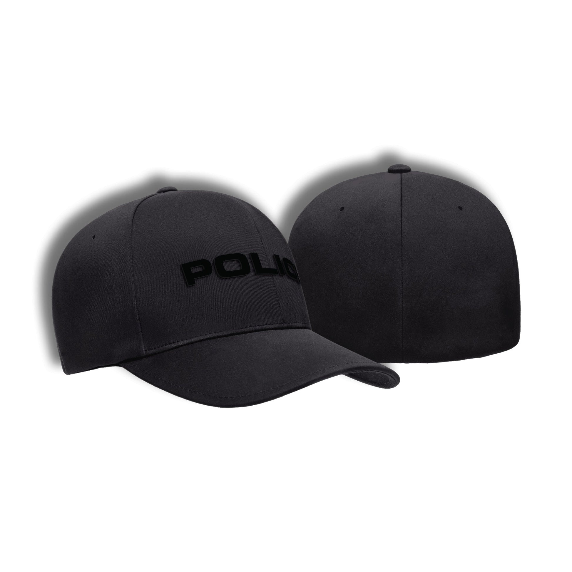 [POLICE] Flexfit Delta® Cap [BLK/BLK]-13 Fifty Apparel