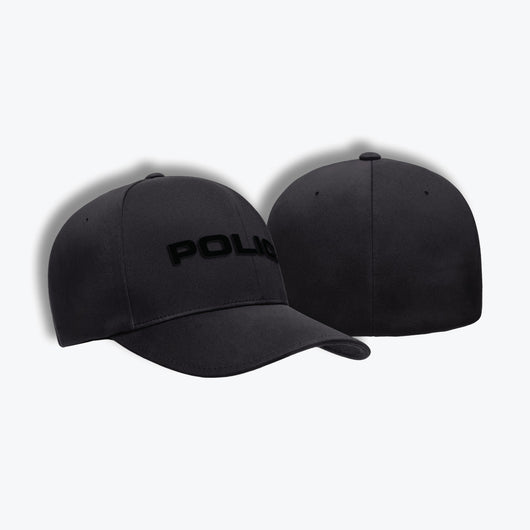 [POLICE] Flexfit Delta® Cap [BLK/BLK]-13 Fifty Apparel