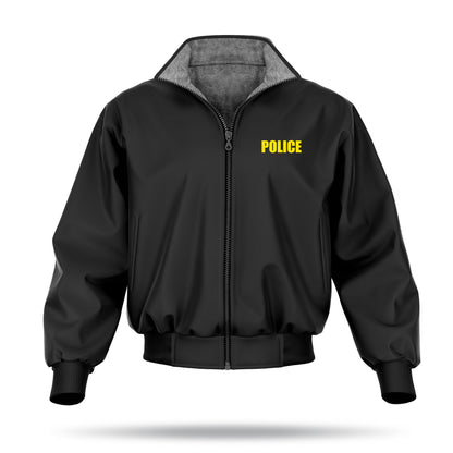 [POLICE] Guardian Jacket [BLK/GLD]-13 Fifty Apparel