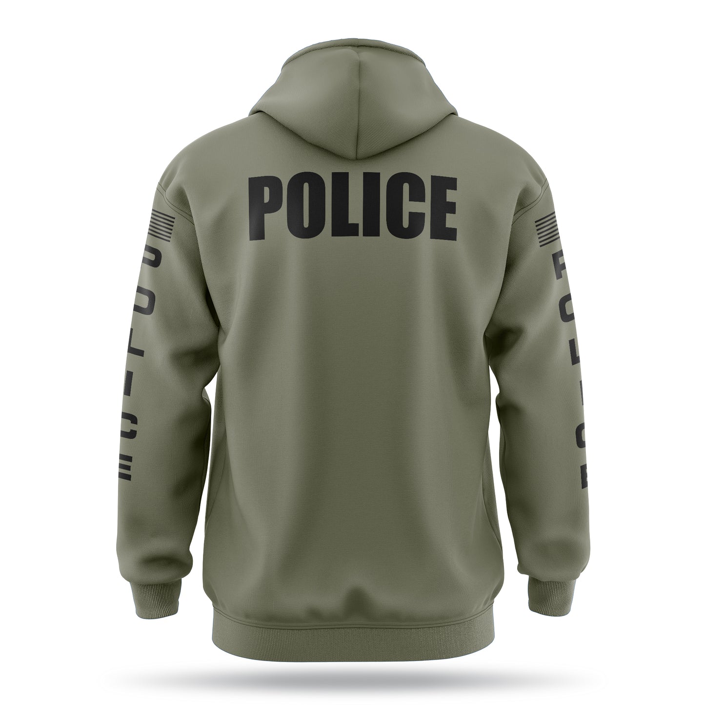 [POLICE] ﻿Heavy Blend Hoodie [GRN/BLK]﻿﻿-13 Fifty Apparel