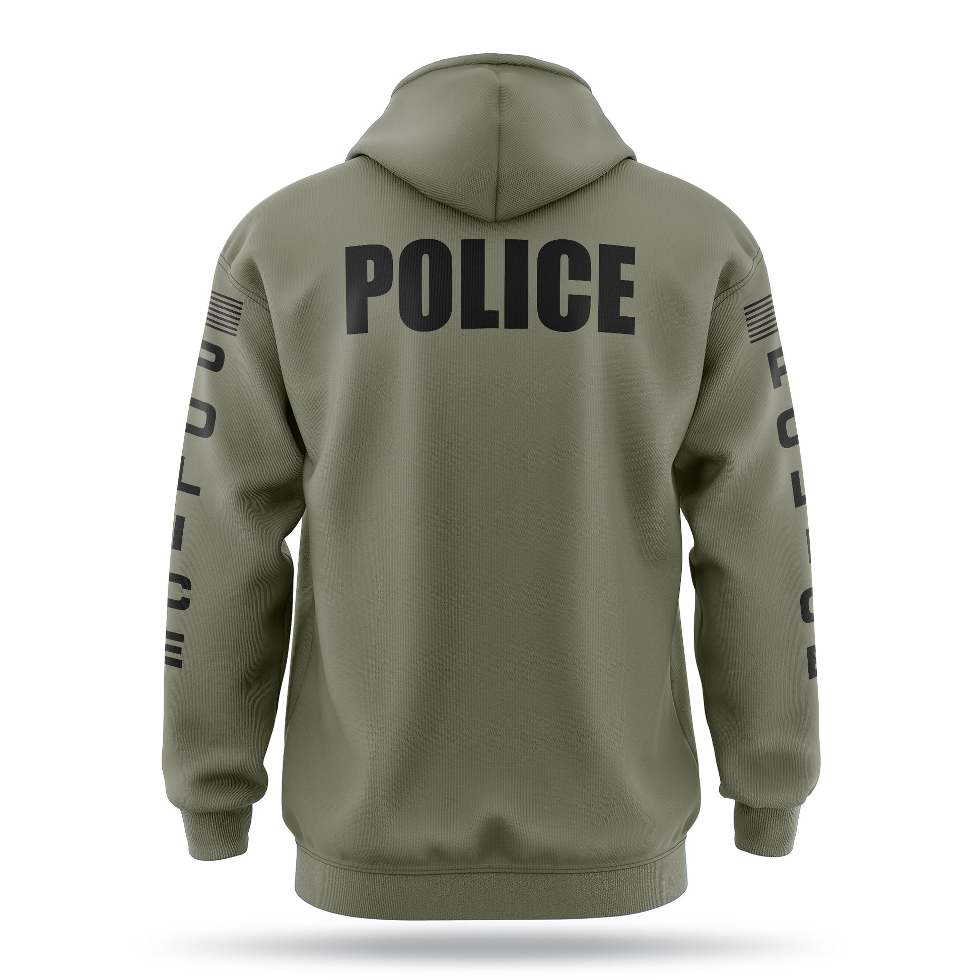 [POLICE] ﻿Heavy Blend Hoodie [GRN/BLK]﻿﻿-13 Fifty Apparel
