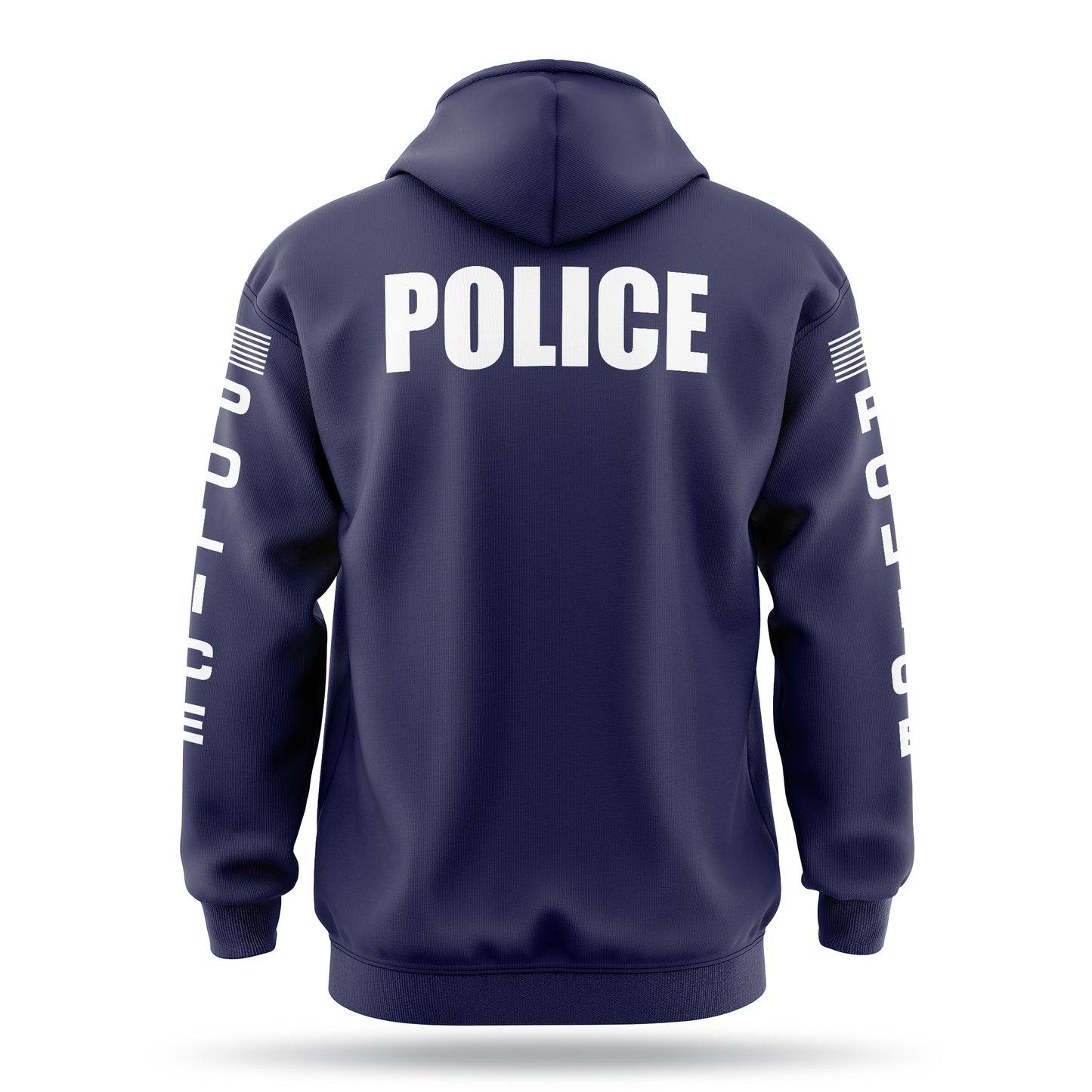 [POLICE] ﻿Heavy Blend Hoodie [NVY/WHT]-13 Fifty Apparel