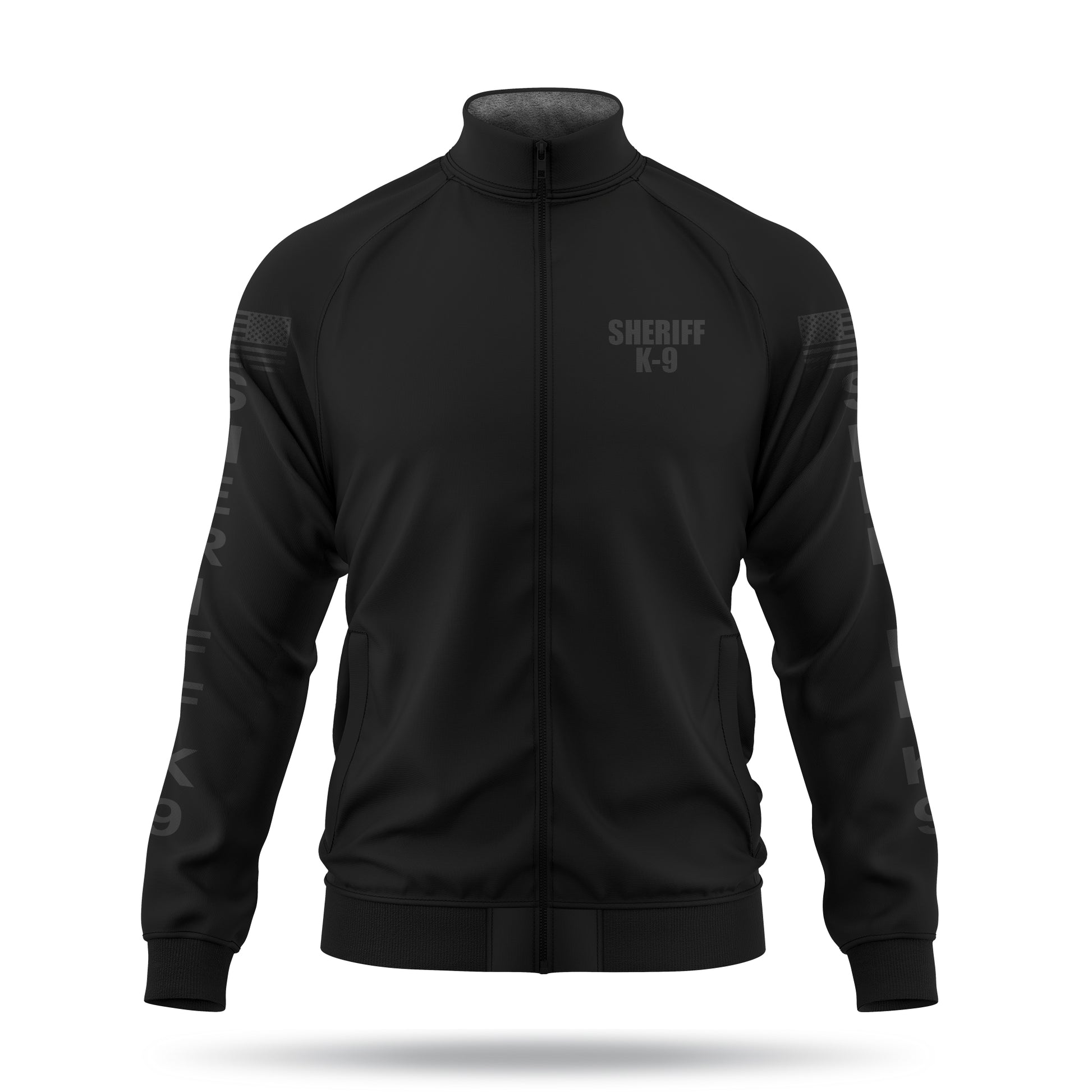 [POLICE K9] Defender Jacket [BLK/BLK]-13 Fifty Apparel